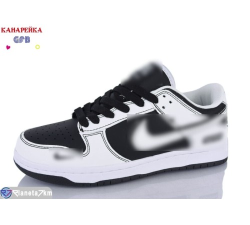 Кросівки на весну/осінь (8 пар р.36-41) чорний  "GFB-Канарейка"