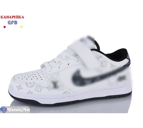 Дитячі кросівки на весну/осінь (8 пар р.32-37) білий  "GFB-Канарейка"