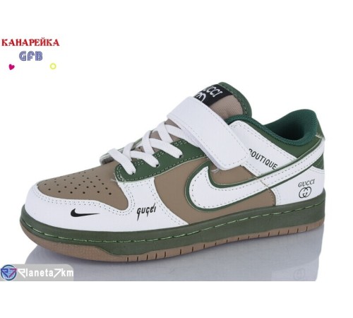 Дитячі кросівки на весну/осінь (8 пар р.32-37) коричневий  "GFB-Канарейка"