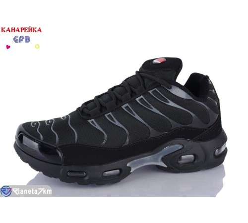 Кросівки на весну/осінь (8 пар р.36-41) чорний  "GFB-Канарейка"