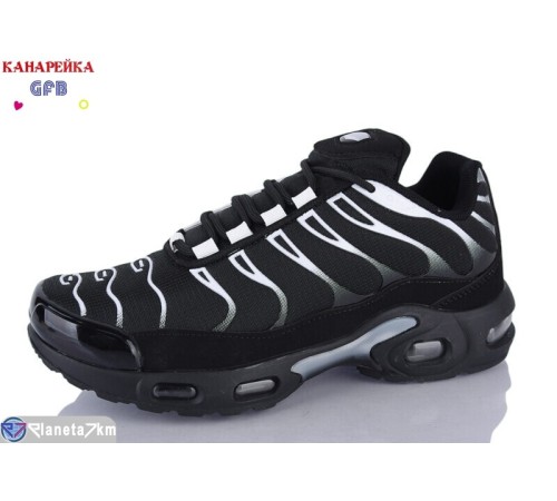 Кросівки на весну/осінь (8 пар р.36-41) чорний  "GFB-Канарейка"