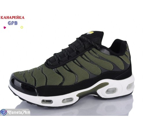 Кросівки на весну/осінь (8 пар р.36-41) зелений  "GFB-Канарейка"