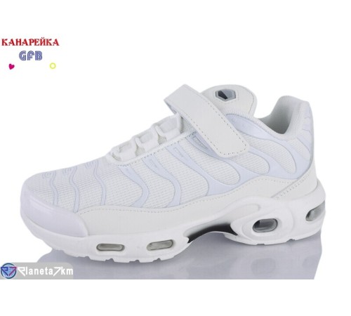 Дитячі кросівки на весну/осінь (8 пар р.33-38) білий  "GFB-Канарейка"