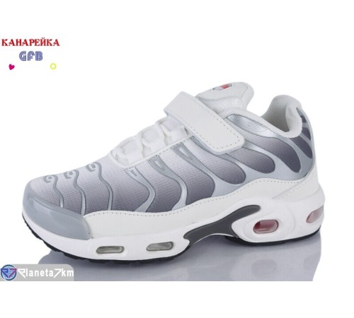 Дитячі кросівки на весну/осінь (8 пар р.33-38) сірий  "GFB-Канарейка"