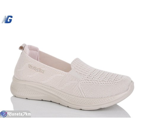 Балетки жіночі на літо (8 пар р.36-41) бежевий  "Navigator"