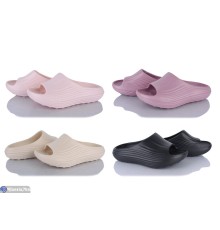 Шлепки жіночі на літо (24 пар р.36-41) мікс  "CLAN"