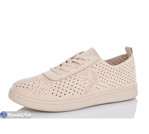 Кросівки жіночі на весну/осінь (8 пар р.40-43) бежевий  "LABUTAN"