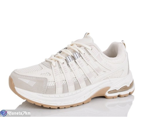 Кросівки жіночі на весну/осінь (8 пар р.36-41) бежевий  "LABUTAN"