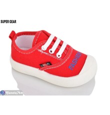 Дитячі кеди на весну/осінь (12 пар р.17-22) червоний  "Super Gear"