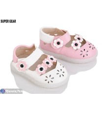 Дитячі босоніжки на літо (10 пар р.15-19) мікс  "Super Gear"