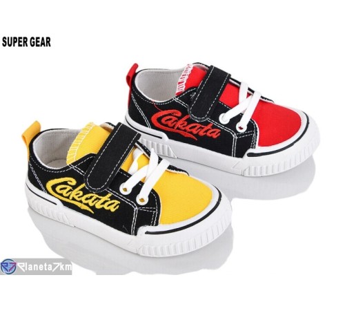 Дитячі кросівки на весну/осінь (12 пар р.21-26) мікс  "Super Gear"