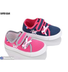 Дитячі кеди на весну/осінь (12 пар р.22-27) мікс  "Super Gear"