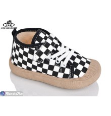 Дитячі кеди на весну/осінь (12 пар р.23-28) чорний  "Jibukang"