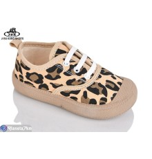 Дитячі кеди на весну/осінь (12 пар р.23-28) бежевий  "Jibukang"