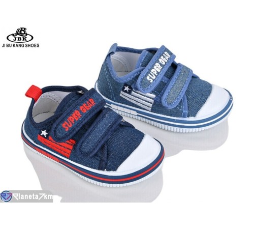 Дитячі кеди на весну/осінь (12 пар р.20-25) мікс  "Jibukang"