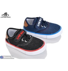 Дитячі кеди на весну/осінь (12 пар р.22-27) мікс  "Jibukang"
