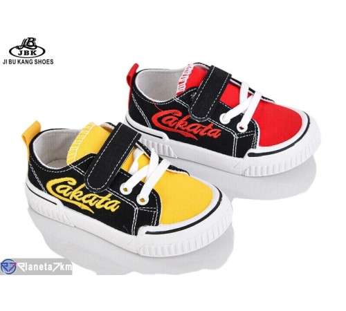 Дитячі кросівки на весну/осінь (12 пар р.21-26) мікс  "Jibukang"