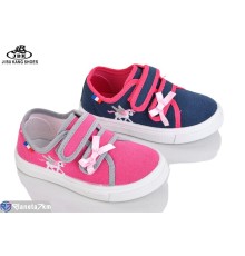 Дитячі кеди на весну/осінь (12 пар р.22-27) мікс  "Jibukang"