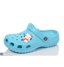 Кроки дитячі на літо (12 пар р.30-35) блакитний  "LULI"