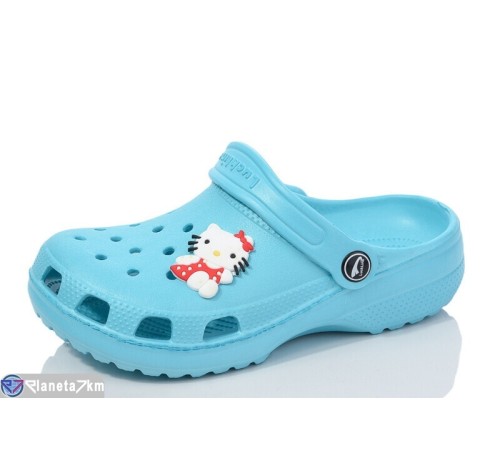 Кроки дитячі на літо (12 пар р.30-35) блакитний  "LULI"