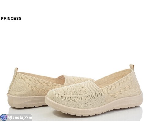 Сліпони жіночі на літо (8 пар р.36-41) бежевий  "DIANA"