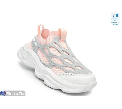 Дитячі кросівки на весну/осінь (8 пар р.26-31) рожевий  "TOMMY"