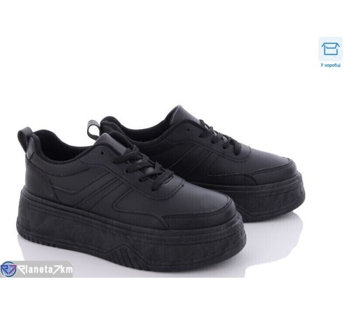 Кросівки жіночі на весну/осінь (8 пар р.36-41) чорний  "Normashoes"