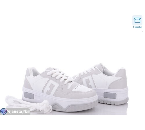 Кросівки жіночі на весну/осінь (8 пар р.36-41) білий  "Normashoes"