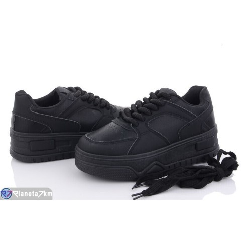 Кросівки жіночі на весну/осінь (8 пар р.36-41) чорний  "Normashoes"