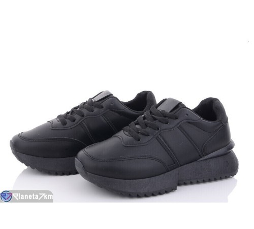 Кросівки жіночі на весну/осінь (8 пар р.36-41) чорний  "Normashoes"