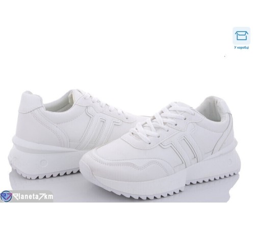 Кросівки жіночі на весну/осінь (8 пар р.36-41) білий  "Normashoes"