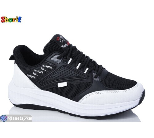 Дитячі кросівки на весну/осінь (8 пар р.36-40) чорний  "Sharif"