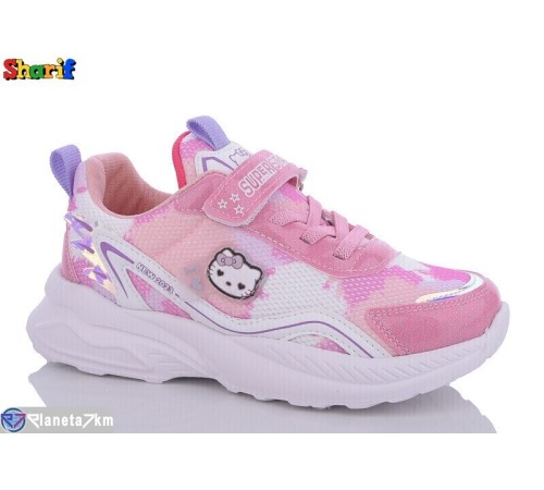 Дитячі кросівки на весну/осінь (8 пар р.31-35) рожевий  "Sharif"