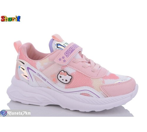 Дитячі кросівки на весну/осінь (8 пар р.31-35) рожевий  "Sharif"