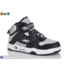 Дитячі кросівки на весну/осінь (8 пар р.31-35) сірий  "Sharif"