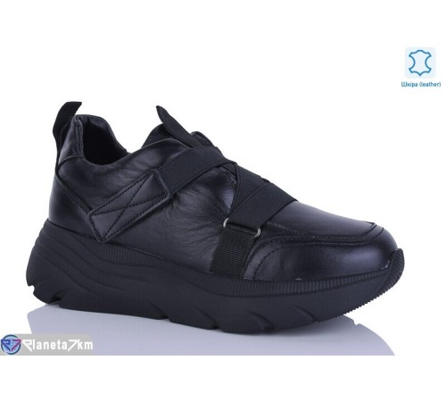 Кросівки жіночі на зиму (6 пар р.36-41) чорний  "REDPUB"