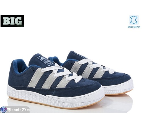 Кросівки чоловічі на весну/осінь (8 пар р.41-45) синій  "BIG"