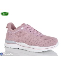 Кросівки жіночі на весну/осінь (8 пар р.36-41) рожевий  "Bayota"