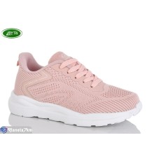 Кросівки жіночі на весну/осінь (8 пар р.36-41) рожевий  "Bayota"