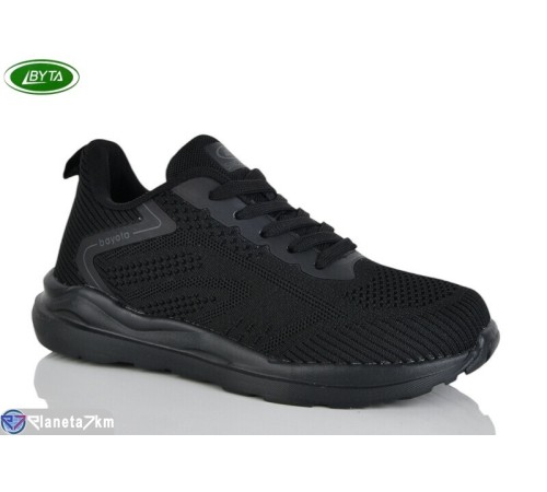 Кросівки на весну/осінь (8 пар р.36-41) чорний  "Bayota"