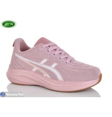 Кросівки жіночі на весну/осінь (8 пар р.36-41) рожевий  "Bayota"