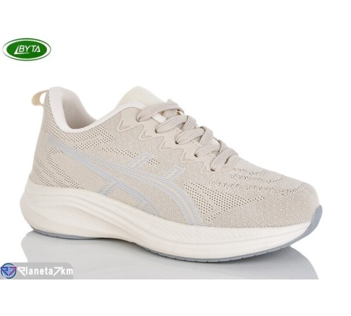 Кросівки жіночі на весну/осінь (8 пар р.36-41) бежевий  "Bayota"