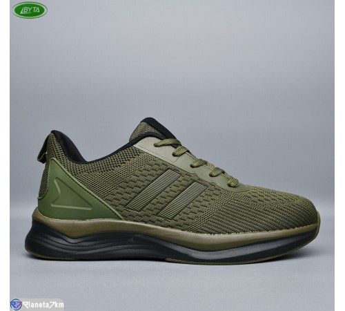 Кросівки чоловічі на весну/осінь (8 пар р.41-45) зелений  "Bayota"