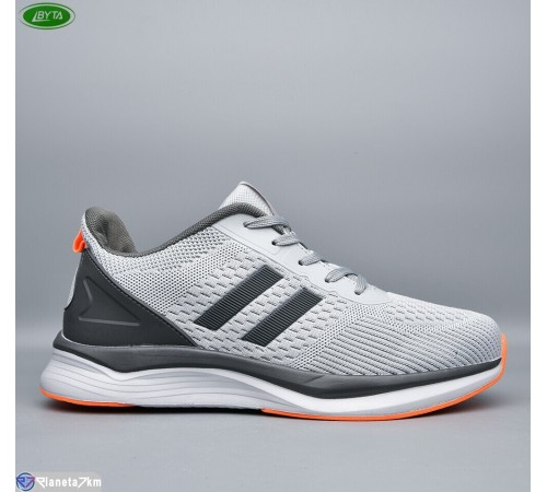 Кросівки чоловічі на весну/осінь (8 пар р.41-45) сірий  "Bayota"