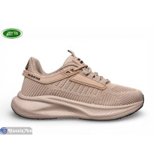 Кросівки жіночі на весну/осінь (8 пар р.36-41) коричневий  "Bayota"