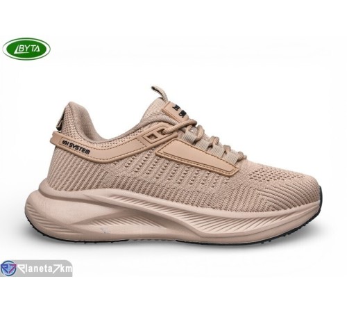 Кросівки жіночі на весну/осінь (8 пар р.36-41) коричневий  "Bayota"