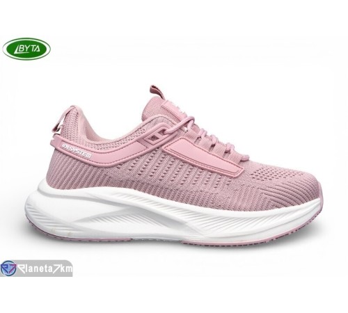 Кросівки жіночі на весну/осінь (8 пар р.36-41) рожевий  "Bayota"