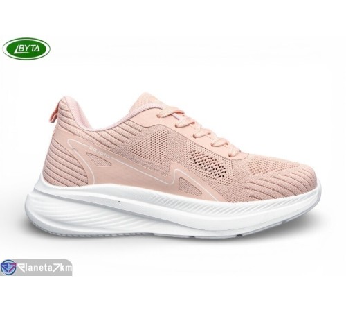 Кросівки жіночі на весну/осінь (8 пар р.36-41) рожевий  "Bayota"