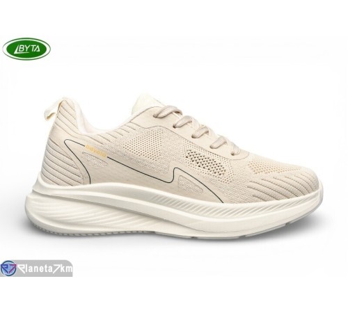 Кросівки жіночі на весну/осінь (8 пар р.36-41) бежевий  "Bayota"