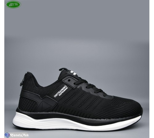 Кросівки чоловічі на весну/осінь (8 пар р.41-45) чорний  "Bayota"